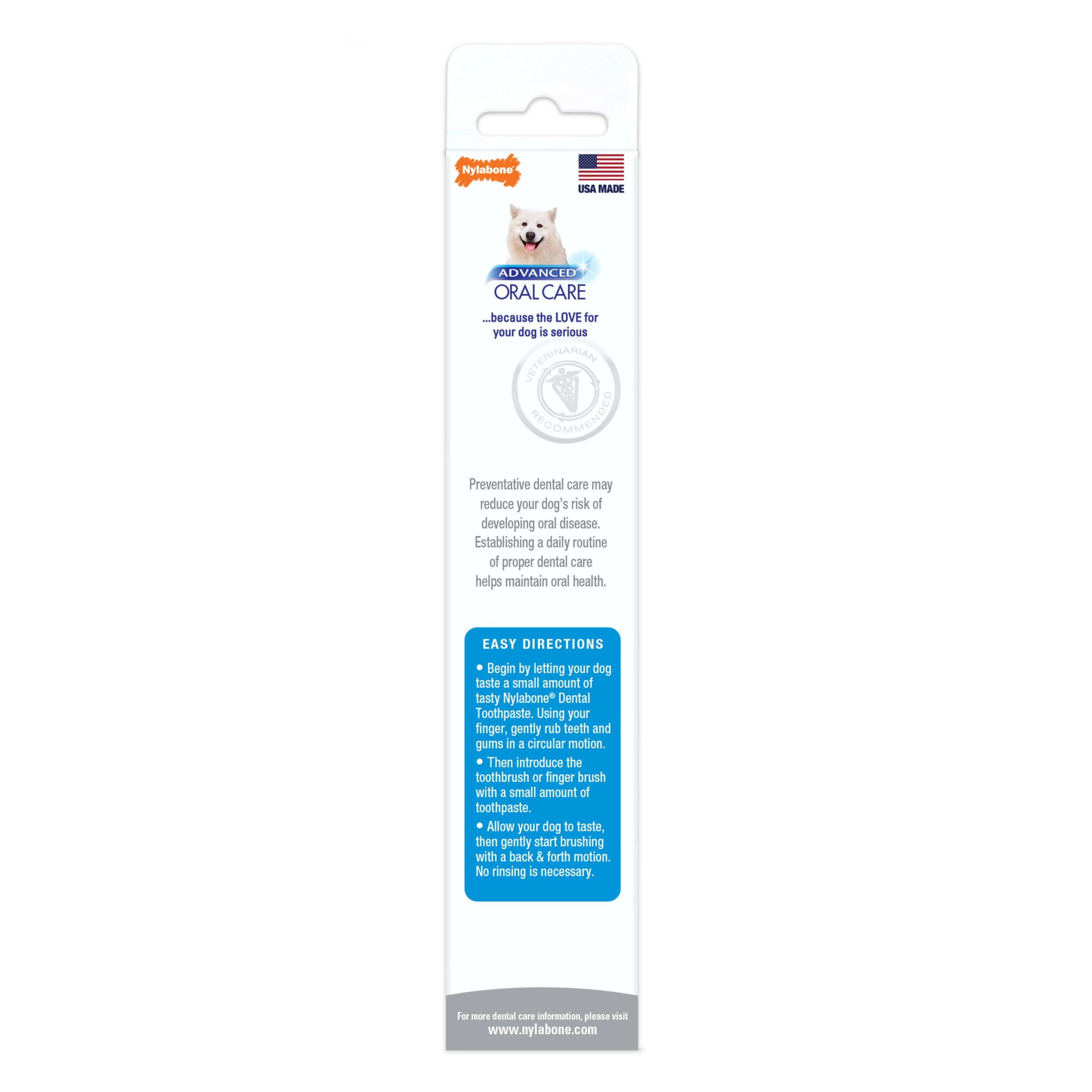 Nylabone Advanced Oral Care Tartar Control Toothpaste - Image 6
