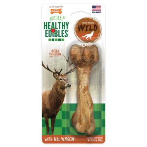 Nylabone Healthy Edibles WILD Venison Bone, Large