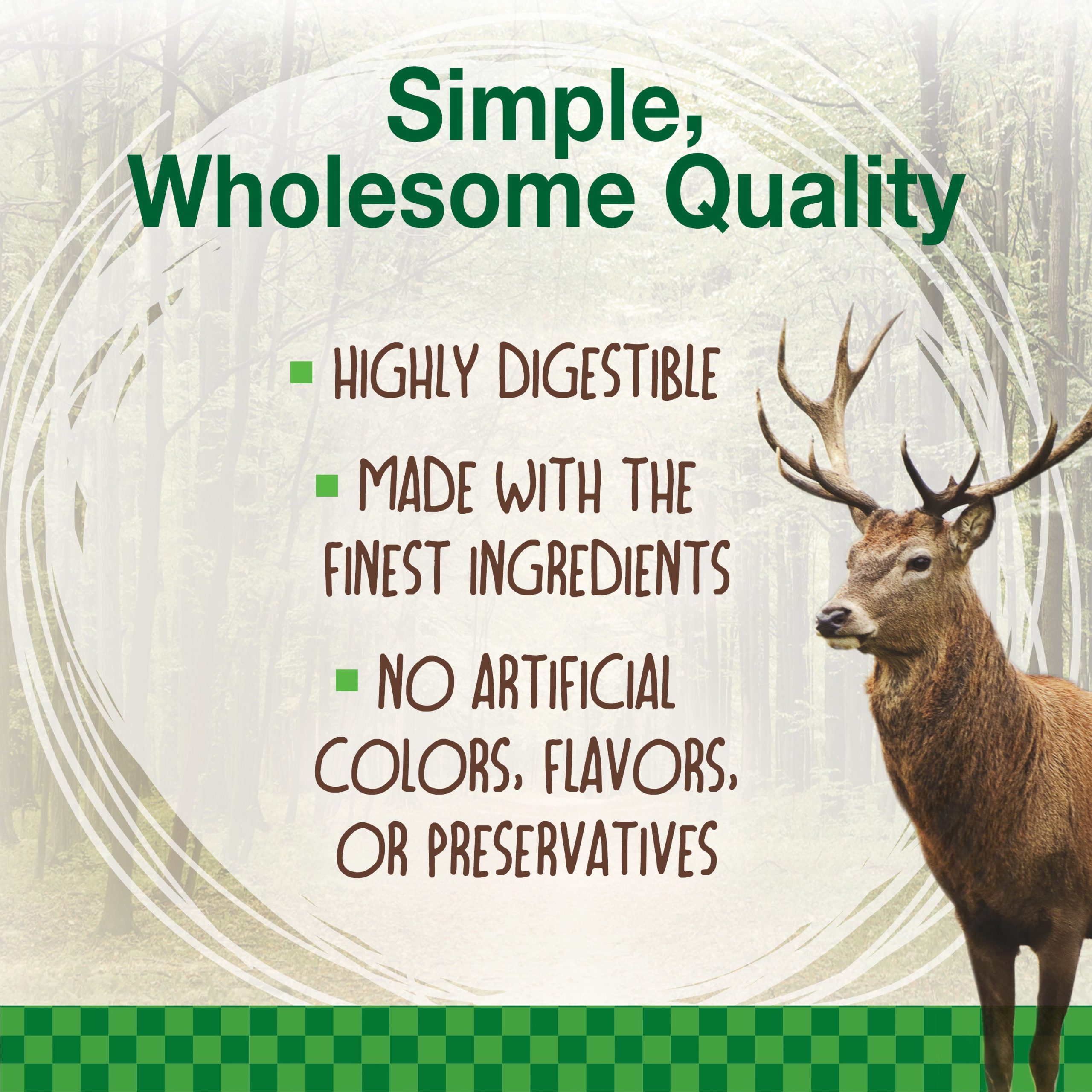 Nylabone Healthy Edibles WILD Antler Chew Venison, Large/Giant Dog Chews, 10 ct - Image 3