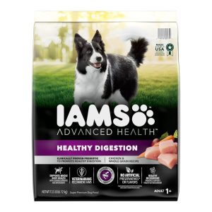 IAMS Advanced Health Healthy Digestion Chicken & Whole Grains Dog Food, 13.5 lb