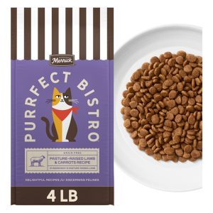Merrick Purrfect Bistro Grain-Free Dry Cat Food, Lamb & Carrots