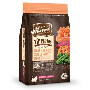 Merrick Lil' Plates Grain-Free Real Salmon & Sweet Potato Dry Dog Food, 12 lb