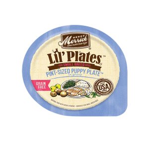 Merrick Lil' Plates Grain-Free Pint-Sized Puppy Plate in Gravy, 3.5 oz, 12 Pack