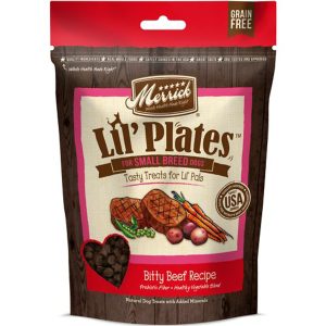 Merrick Lil' Plates Bitty Beef Dog Treats, 5 oz (Case of 6)