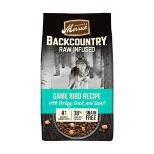 Merrick Backcountry Raw Infused Grain-Free Game Bird Dry Dog Food