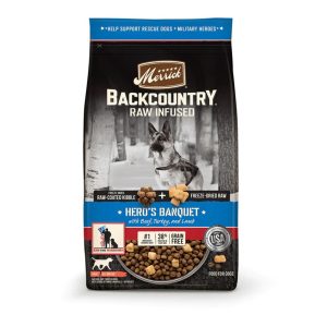 Merrick Backcountry Raw Infused Grain-Free Hero's Banquet Dry Dog Food