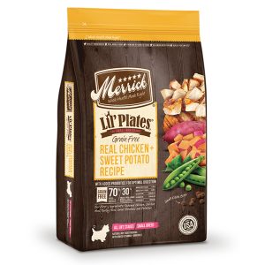 Merrick Lil' Plates Grain-Free Real Chicken & Sweet Potato Dry Dog Food, 4 lb