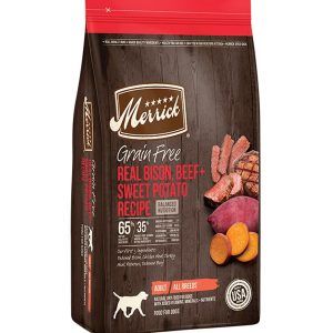 Merrick Grain-Free Real Bison, Beef & Sweet Potato Recipe Dry Dog Food