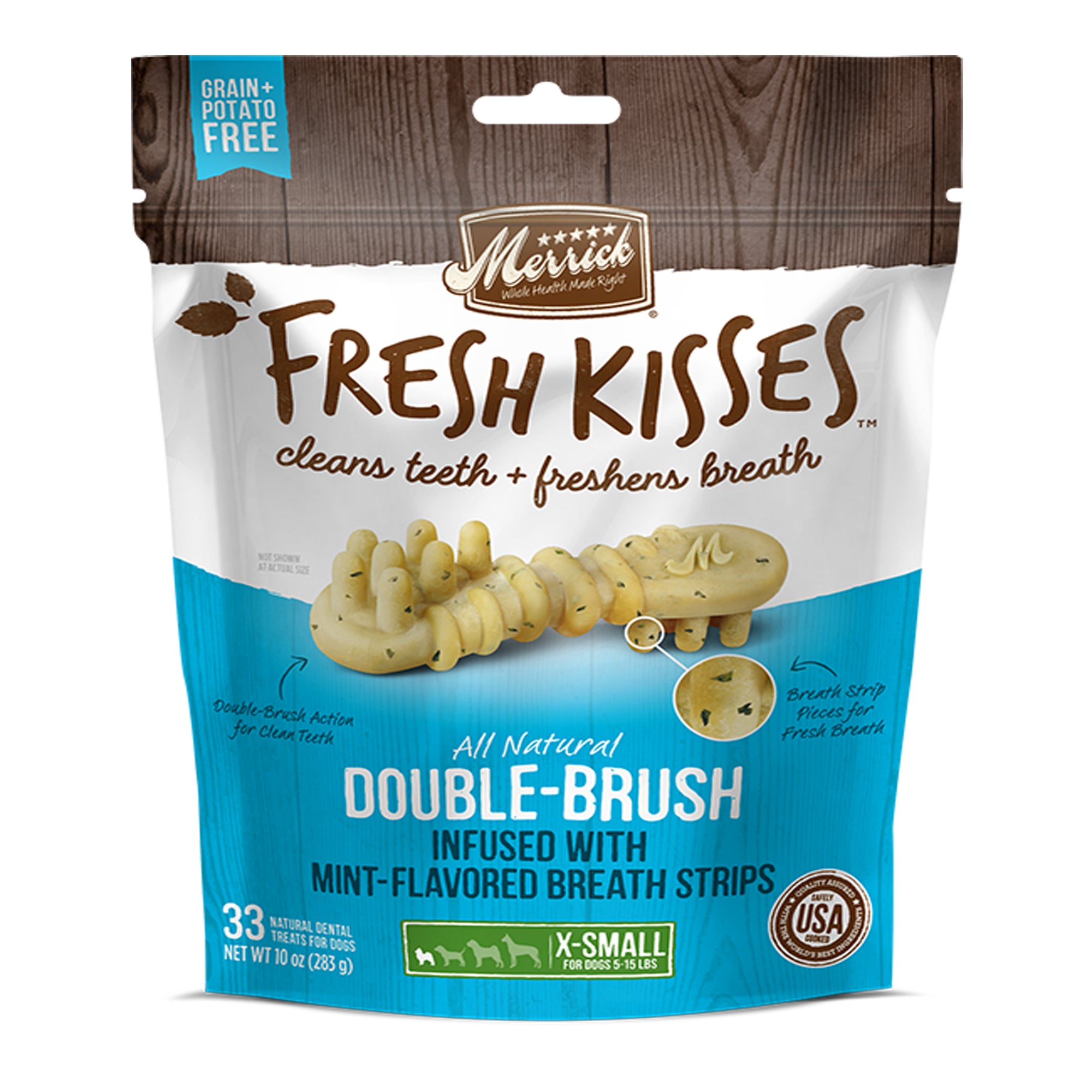 Merrick Fresh Kisses Mint Breath Strips - Image 2