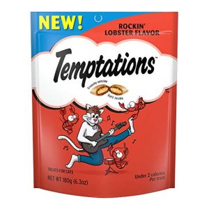 TEMPTATIONS Classic Cat Treats, Rockin' Lobster Flavor, 3 oz