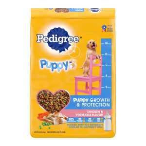 Pedigree Puppy Growth & Protection Chicken & Vegetable Dry Dog Food