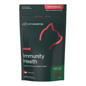 VetriScience Vetri-Lysine Plus Immune Support Cat Chews, 90 ct