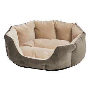QuietTime Deluxe Tulip Pet Bed Gray