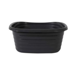 Arm & Hammer Wave Cat Litter Pan Black Large