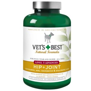 Vet's Best Advanced Hip & Joint Tablets for Dogs, 90 Count