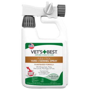 Vet's Best Flea & Tick Plant-Based Formula Yard and Kennel Spray 32 fl. oz