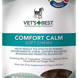Vet's Best Comfort Calm Soft Chews Dog Supplement 30ct