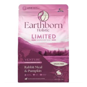 Earthborn Holistic Venture LID Dog Food, Rabbit & Pumpkin