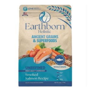 Earthborn Holistic Unrefined Smoked Salmon Ancient Grains Dog Food