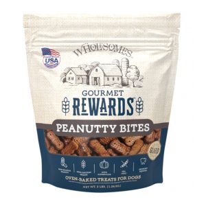 Wholesomes Rewards Gourmet Peanut Butter Biscuits Dog Treats