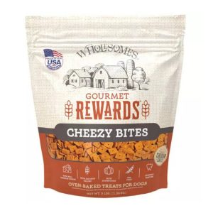 Wholesomes Rewards Gourmet Cheddar Cheese Biscuits Dog Treats