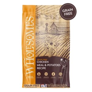 Sportmix Wholesomes Grain-Free Chicken Meal & Potatoes Dry Dog Food, 35 lb