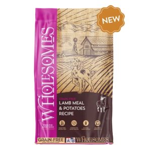 Sportmix Wholesomes Grain-Free Lamb Meal & Potatoes Dry Dog Food, 35 lb