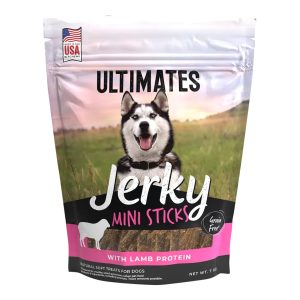 Pro Pac Ultimates Jerky Mini Sticks Lamb Dog Treats, 7 oz