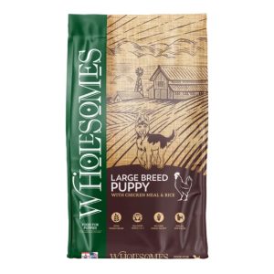 Sportmix Wholesomes Large Breed Puppy Chicken Dry Dog Food, 35 lb