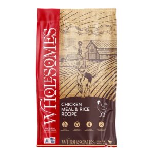 Sportmix Wholesomes Chicken Meal & Rice Dry Dog Food, 40 lb