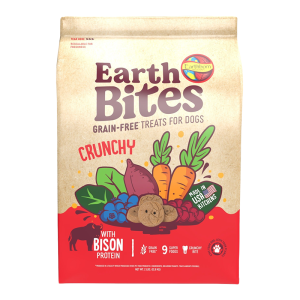 Earthborn Holistic EarthBites Crunchy Bison & Pumpkin Dog Treats, 2 lb