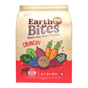 Earthborn Holistic Grain-Free EarthBites Bison Dog Treats, 10 oz