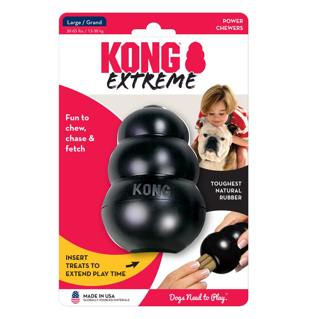 KONG Extreme Black Dog Toy Large - Image 2