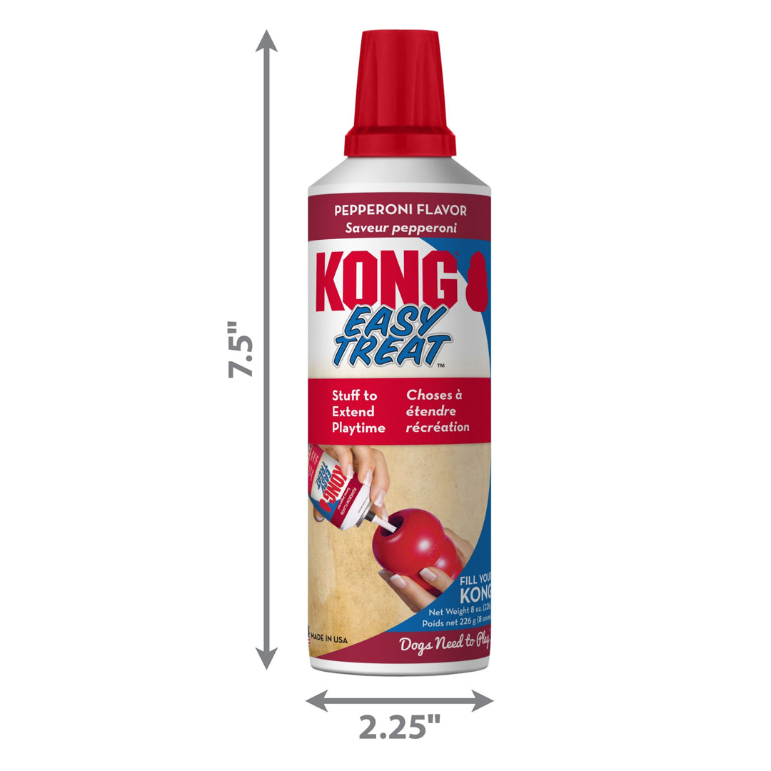 KONG Easy Treat Pepperoni Dog Treats, 8 oz - Image 2