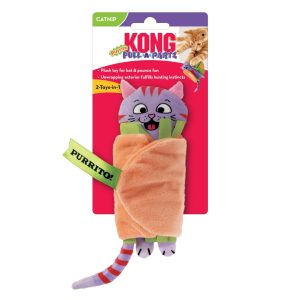 KONG Pull-A-Partz Cat Toy Purrito