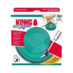 KONG Licks Spinz Dog Treat Dispenser, Large