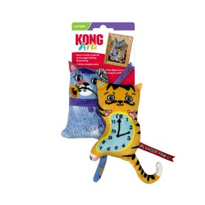 KONG Artz Salvador Paw-Li and Whiskers van Gogh Cat Toy 2pk