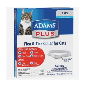 Adams Plus Flea & Tick Collar for Cats & Kittens
