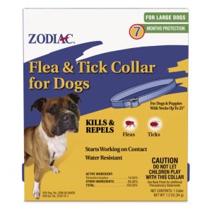 Zodiac Flea & Tick Collar for Large Dogs