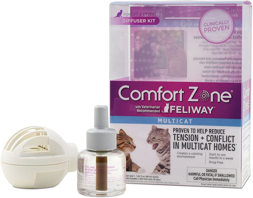 Comfort Zone MultiCat Calming Kit Opticalm Diffuser