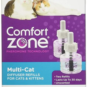 Comfort Zone Multi-Cat Refills for Cats and Kittens 2pk
