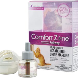 Comfort Zone Calming Diffuser Two(2) Room Kit for Cats and Kittens 2pk