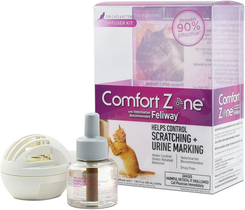 Comfort Zone Calming Diffuser Two(2) Room Kit for Cats and Kittens 2pk