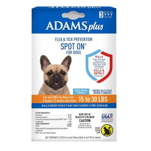 Adams Plus Flea & Tick Spot On for Medium Dogs 3 Month