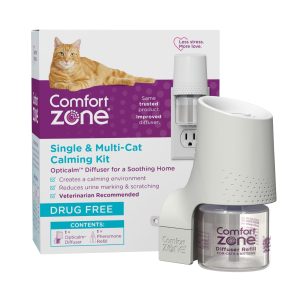 Comfort Zone Cat Soothing Diffuser Kit