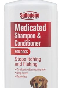 Sulfodene Brand Medicated Shampoo & Conditioner for Dogs 12oz