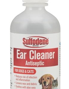 Sulfodene Brand Ear Cleaner Antiseptic for Dogs & Cats 4oz