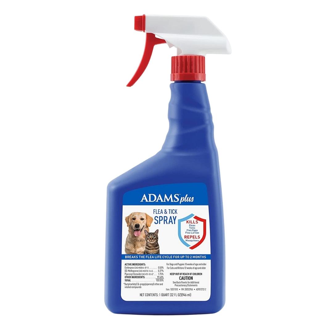 Adams Plus Flea & Tick Spray 32oz