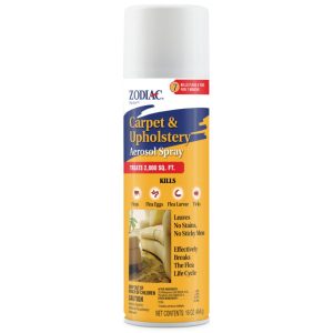 Zodiac Flea & Tick Carpet & Upholstery Aerosol Spray 16oz