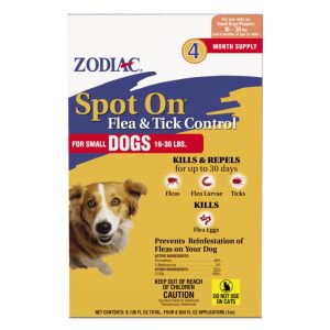 Zodiac Spot On Flea & Tick Control for Dogs